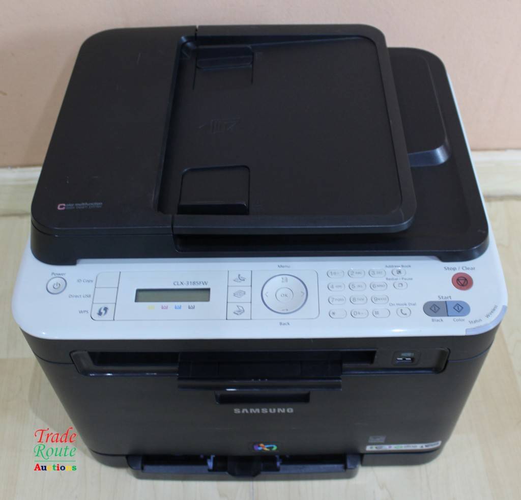 Printers Samsung CLX3185FW A4 Colour Laser Printer [ READ