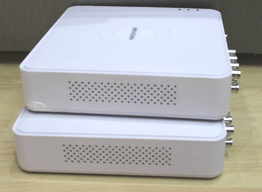 DVRs & NVRs 2 X Hikvision 8CH DVR Digital Video Recorders (Salvage