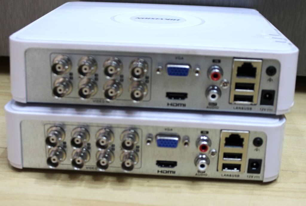 DVRs & NVRs 2 X Hikvision 8CH DVR Digital Video Recorders (Salvage
