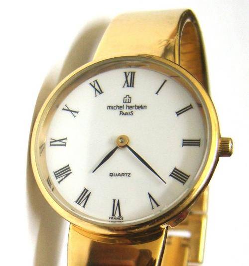 Women's Watches MICHEL HERBELIN LADIES WATCH 13097 was sold for R1