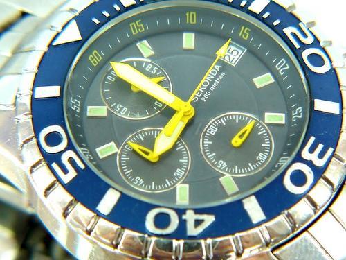 sekonda divers watch 200m