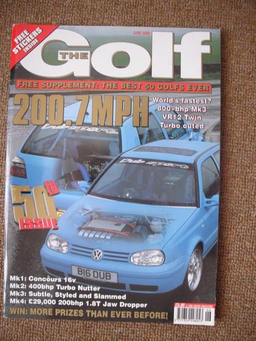 Magazines - The Golf - (VW Golf Magazine) - Issue #50 for sale in ...