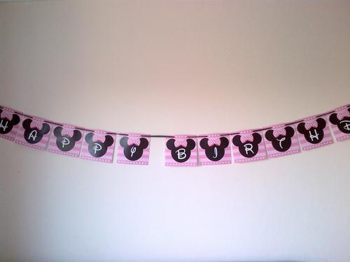 minnie mouse party decorations
