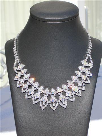 Bridal Prom Party Crystal Diamante Jewellery Set New