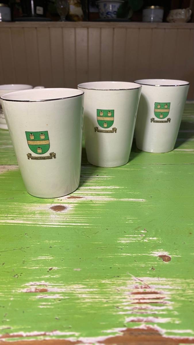 South African Porcelain Thirteen Collectable Commemorative Mugs All