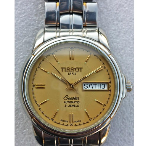 Men s Watches TISSOT SEASTAR AUTOMATIC 21 JEWELS was sold for R1