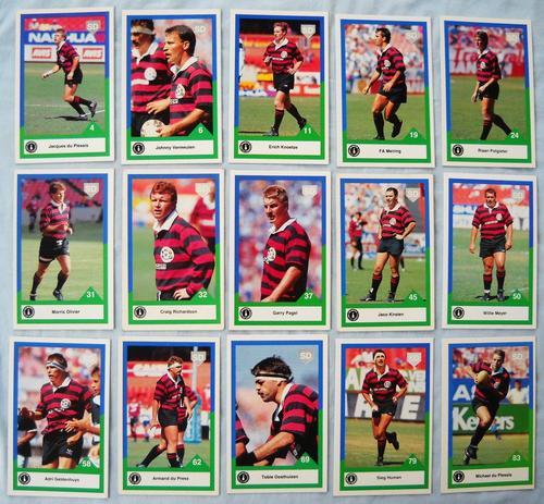 Rugby - 15 x SPORTS DECK CARDS-1992 EASTERN PROVINCE-RUGBY-CURRIE CUP ...