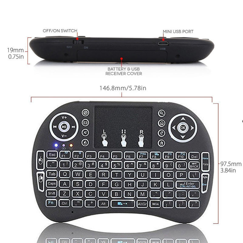 wireless keyboard airmouse mouse