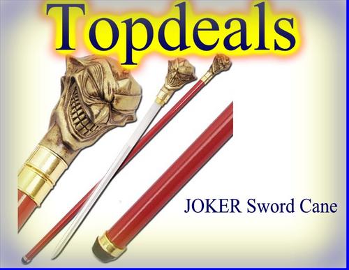 Other Sharp Edged Weaponry - ONLY FROM GEMSHOP !!! Batman - Joker Sword ...