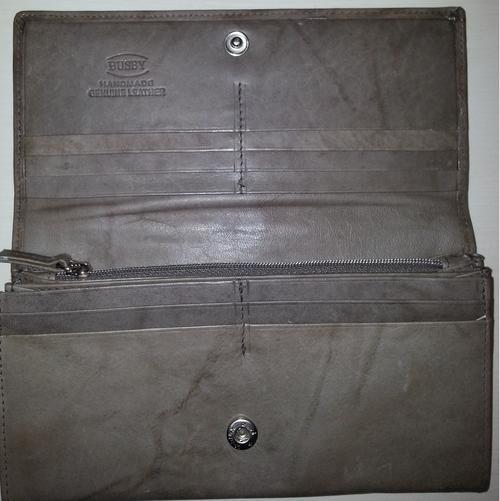 busby leather purse