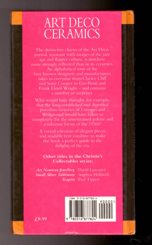 Reference Art Deco Ceramics Christie`s Collectables was listed for