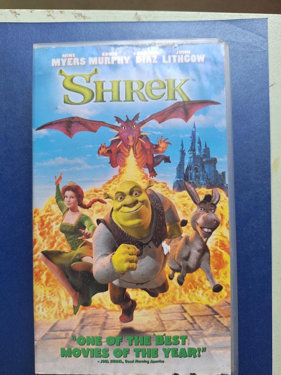 Movies - Vintage VHS tape Shrek for sale in Strand (ID:608568793)