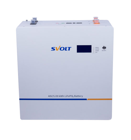 Rechargeable Batteries SVOLT 5.09Kwh 48V 106AH Lithium Battery Wall