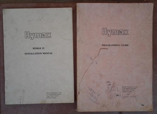 Hymax 32 Manuals