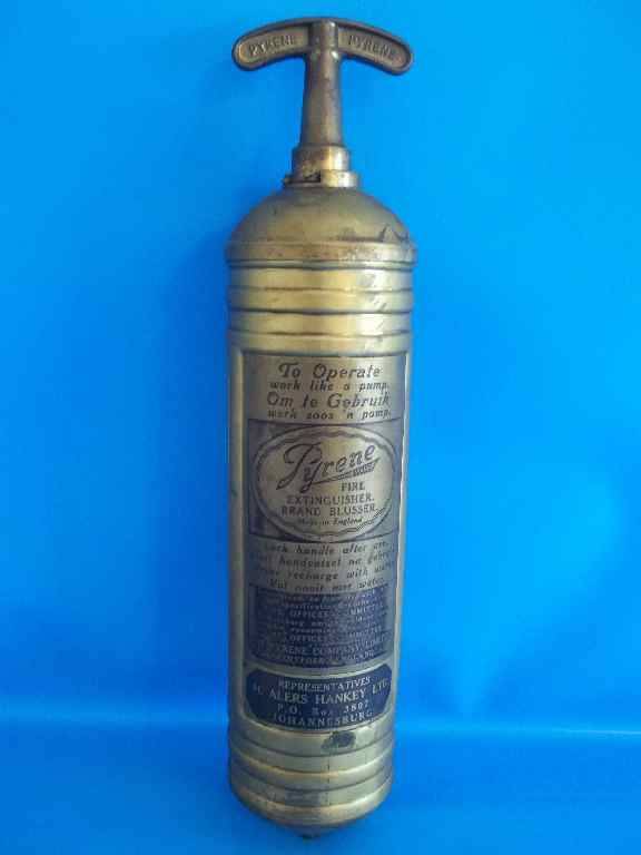 Other Antiques & Collectables Antique Pyrene Fire Extinguisher