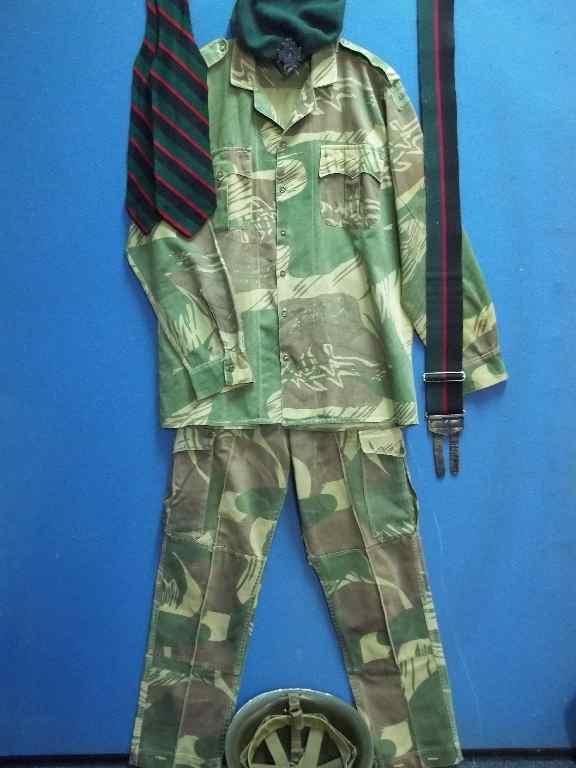 Uniforms - The Rhodesia Regiment Uniform (Jacket, Pants, Cap, Helmet ...