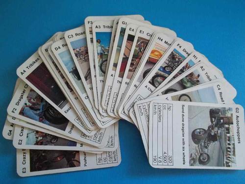 Ace Trump Game Playing Cards, Made In Western Germany: Crazy Bikes