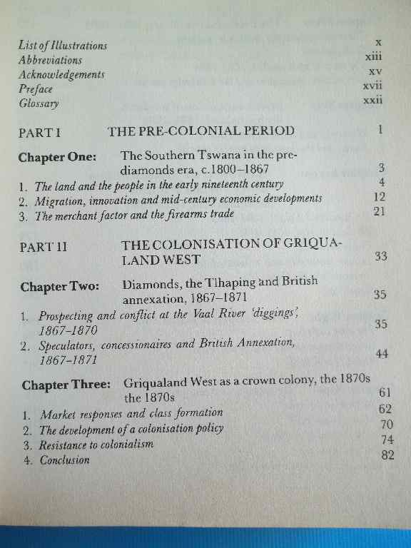 The Colonisation Of The Southern Tswana, 1870-1900 - Kevin Shillington - Ravan Press, 1985