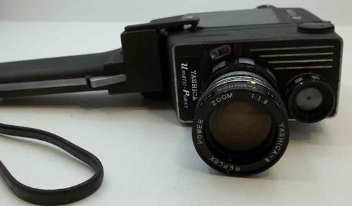 Vintage Yashica Umatic Power 8mm Movie Camera + Original Leather Case & Instruction Booklet