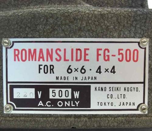 Romanslide FG-500 Silde Projector
