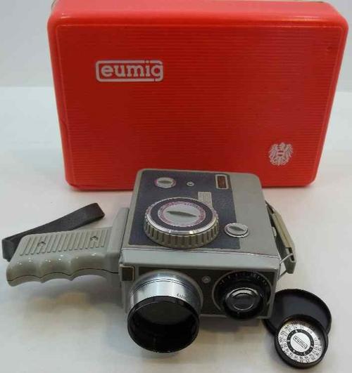 Vintage Eumig C5 8mm Movie Camera + Original Case