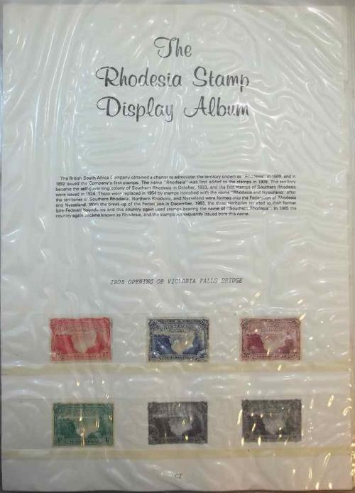 The Rhodesia Display Album: A Collector's Dream & Fantastic Historical Overview!