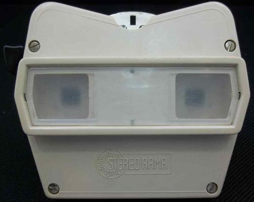 Quality Stereo-Rama Technofilm Milan, Made In Italy 3D Viewer + One Dinosaur Reel