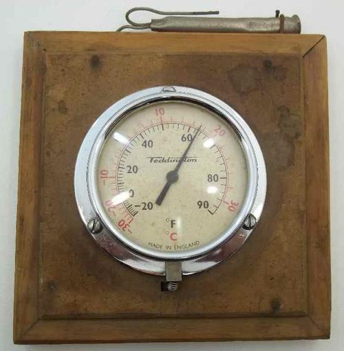 Barometers & Thermometers - Vintage Teddington Thermometer, Made In ...