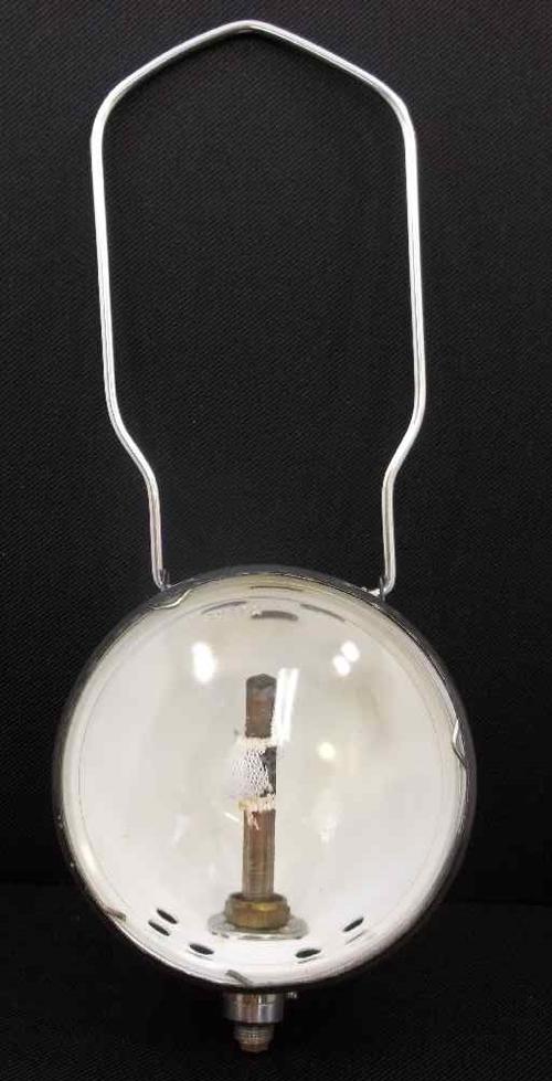 Vintage White Enamel Cadac Fisherman's Gas Lamp - 11cm/16cm, Excluding Handle, Good Condition!