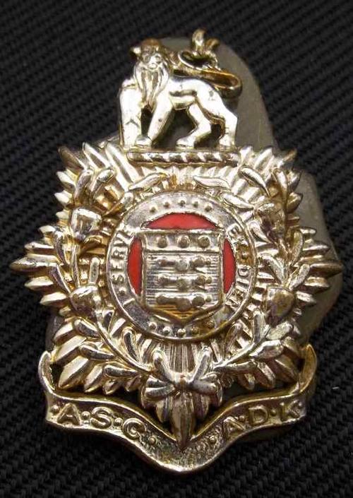 ASC ADK Cap Badge