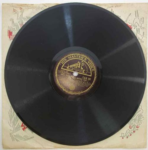4X His Master's Voice:  Uncle Mac's Nursery Rhymes - S.A.M. 101, 102, 104, 105 (Pressed In SA)