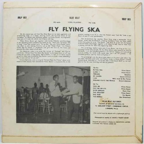 ULTRA RARE!!! Fly Flying Ska - Prince Buster - Blue Beat Records - BBLP 803 - Looks Unplayed!!!