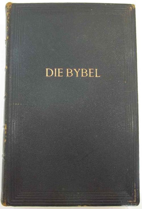Die Afrikaanse Familiebybel - Britse En Buitelandse Bybelgenootskap - Kaapstad, 1953