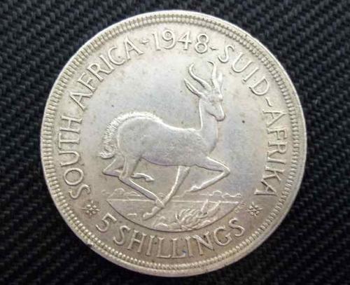 5 Shillings 1948 South Africa/Sui-Afrika