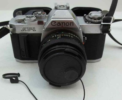 Canon AV-1 SLR Camera With Canon Lens FD 50mm 1:1.18