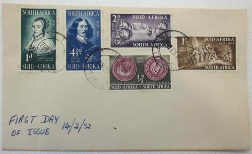 Suid-Afrika/South Africa 1952 First Day Cover