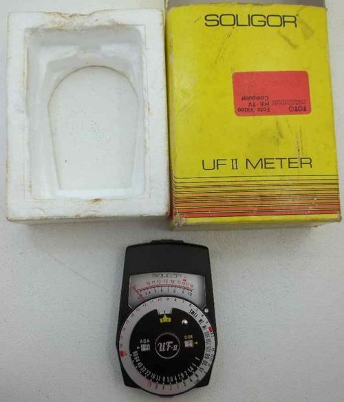 Vintage Soligor UF II Light Meter, No Battery