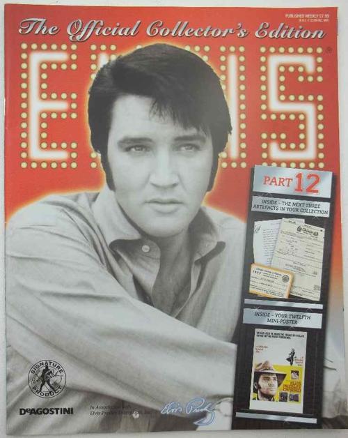 Elvis: The Official Collector's Edition; Part 12 - DeAgostini, 2007 + Insets