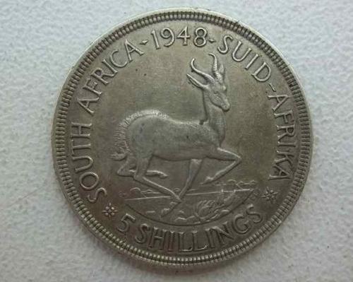 5 Shillings 1948 South Africa/Suid-Afrika
