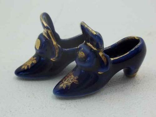 Limoges, France Miniature Shoes - 1,8cm/4,5cm Each