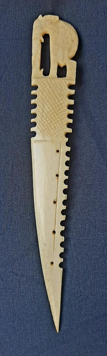 Other Antiques & Collectables - HANDCARVED BONE LETTER OPENER was sold ...