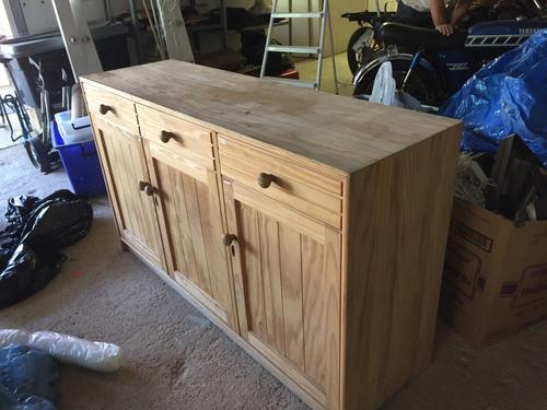 Wood Cabinet or Side Server
