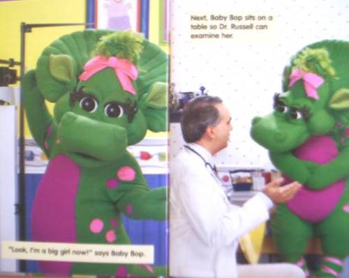 Books And Media Barney A Visit To The Doctor Original And Genuine