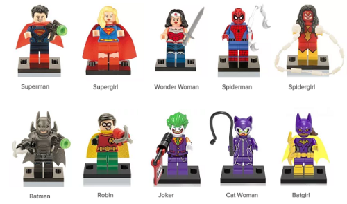 Lego -compatible minifigures