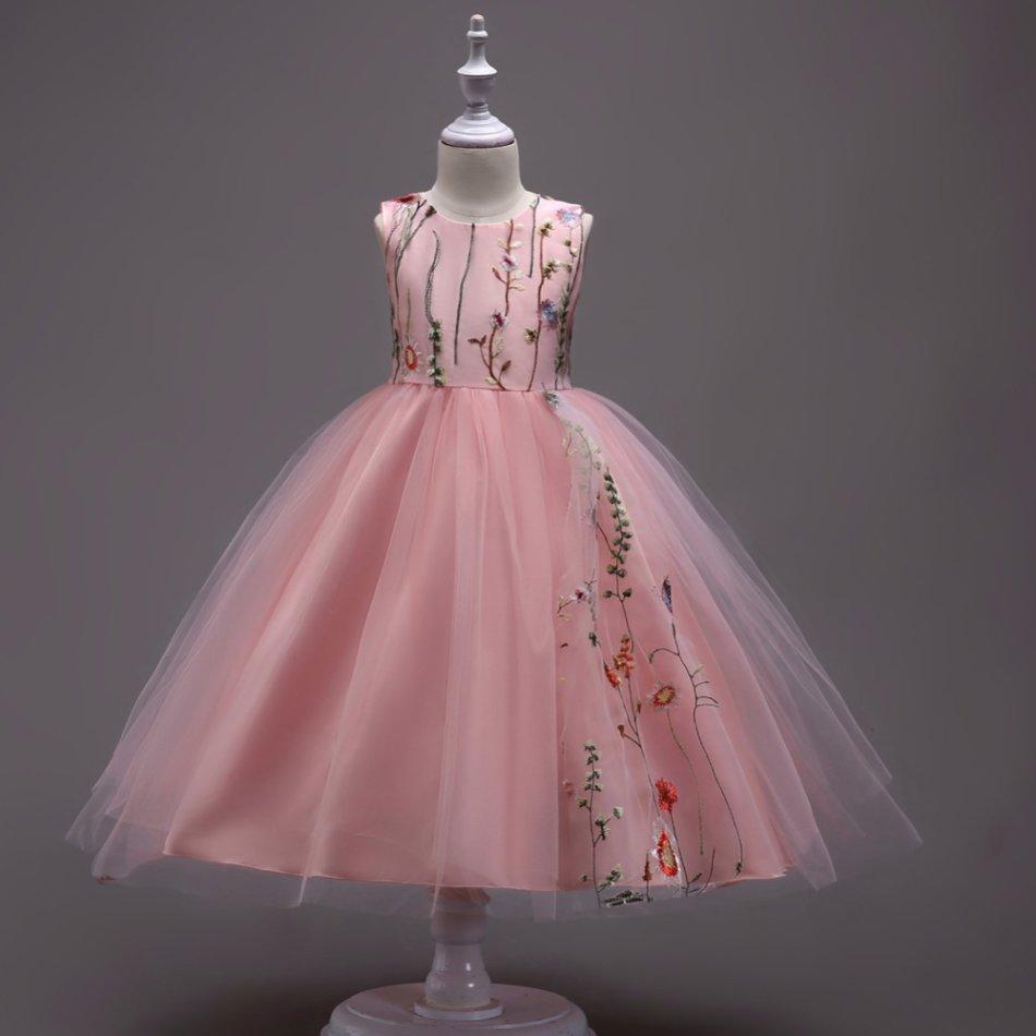 Pink Party Dress for Girls