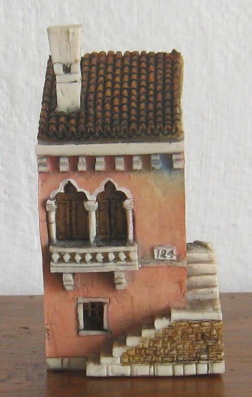 Other Ornaments - MORO GIOVANNI MINIATURE HOUSE - VENEZIA ITALIA - MADE