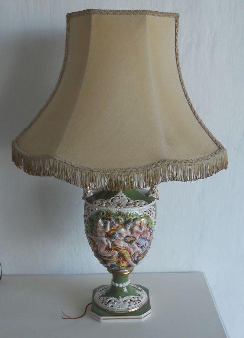 Capodimonte Lamp Shades For Sale at harrytwaldeno blog