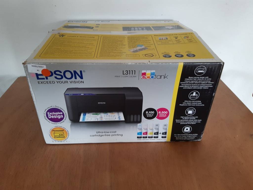 Printers Used Epson L3111 3in1 EcoTank Printer Please read