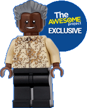 Mandela Lego Mini Figure