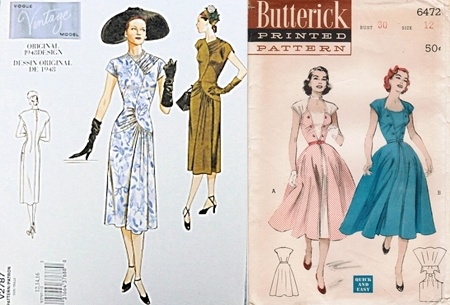 vintage sewing patterns